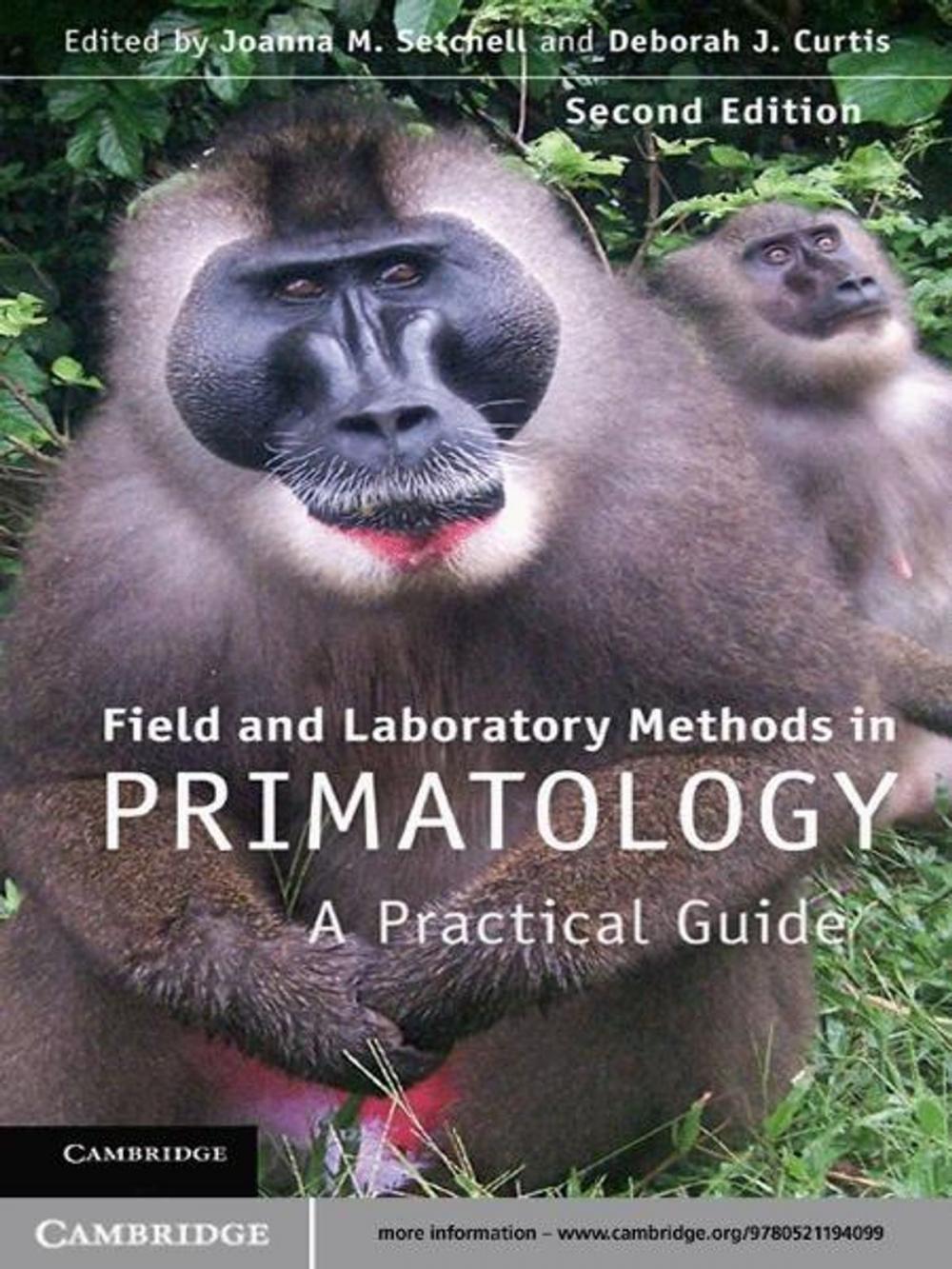 Big bigCover of Field and Laboratory Methods in Primatology
