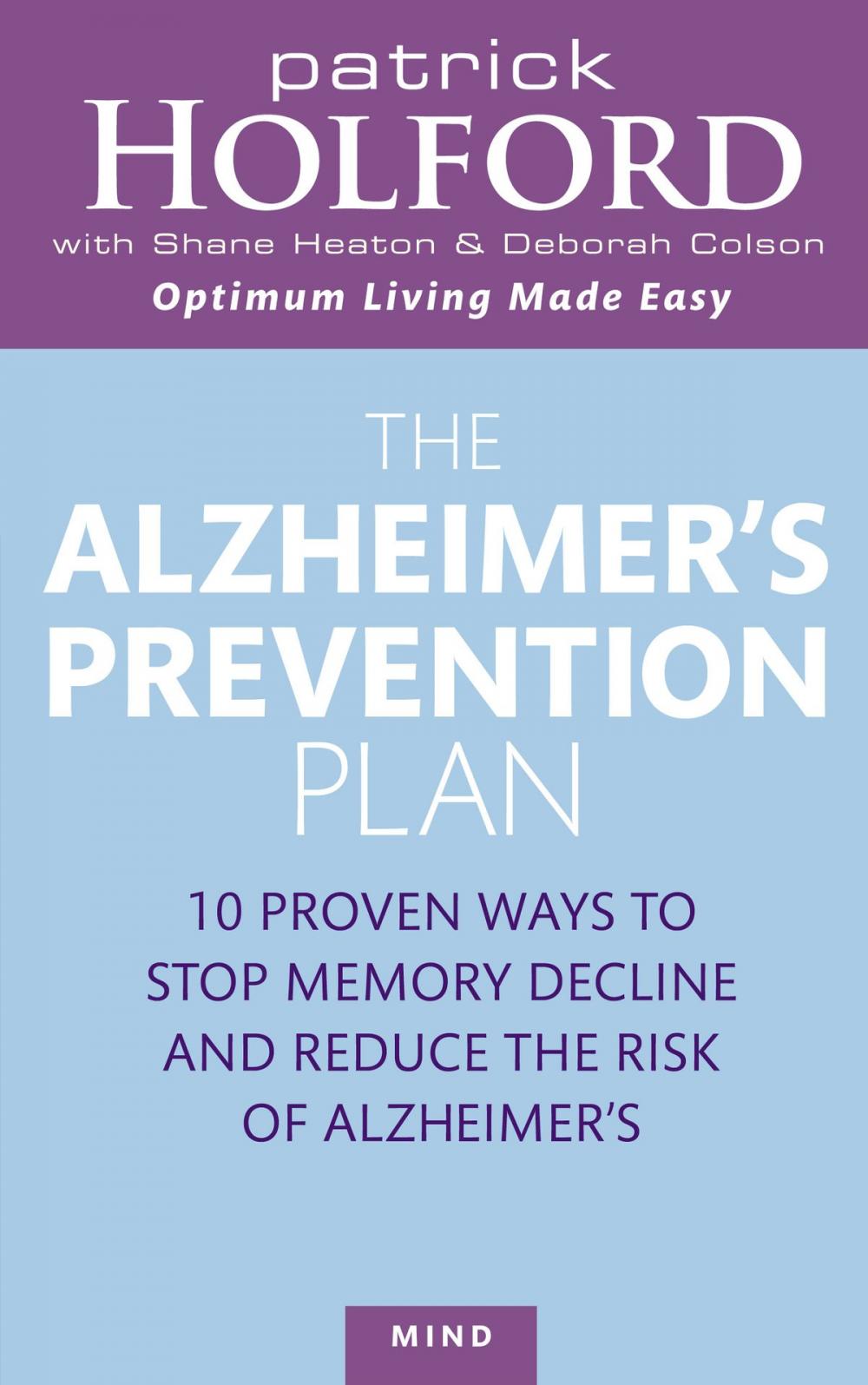 Big bigCover of The Alzheimer's Prevention Plan