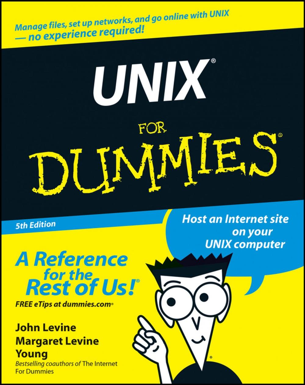 Big bigCover of UNIX For Dummies
