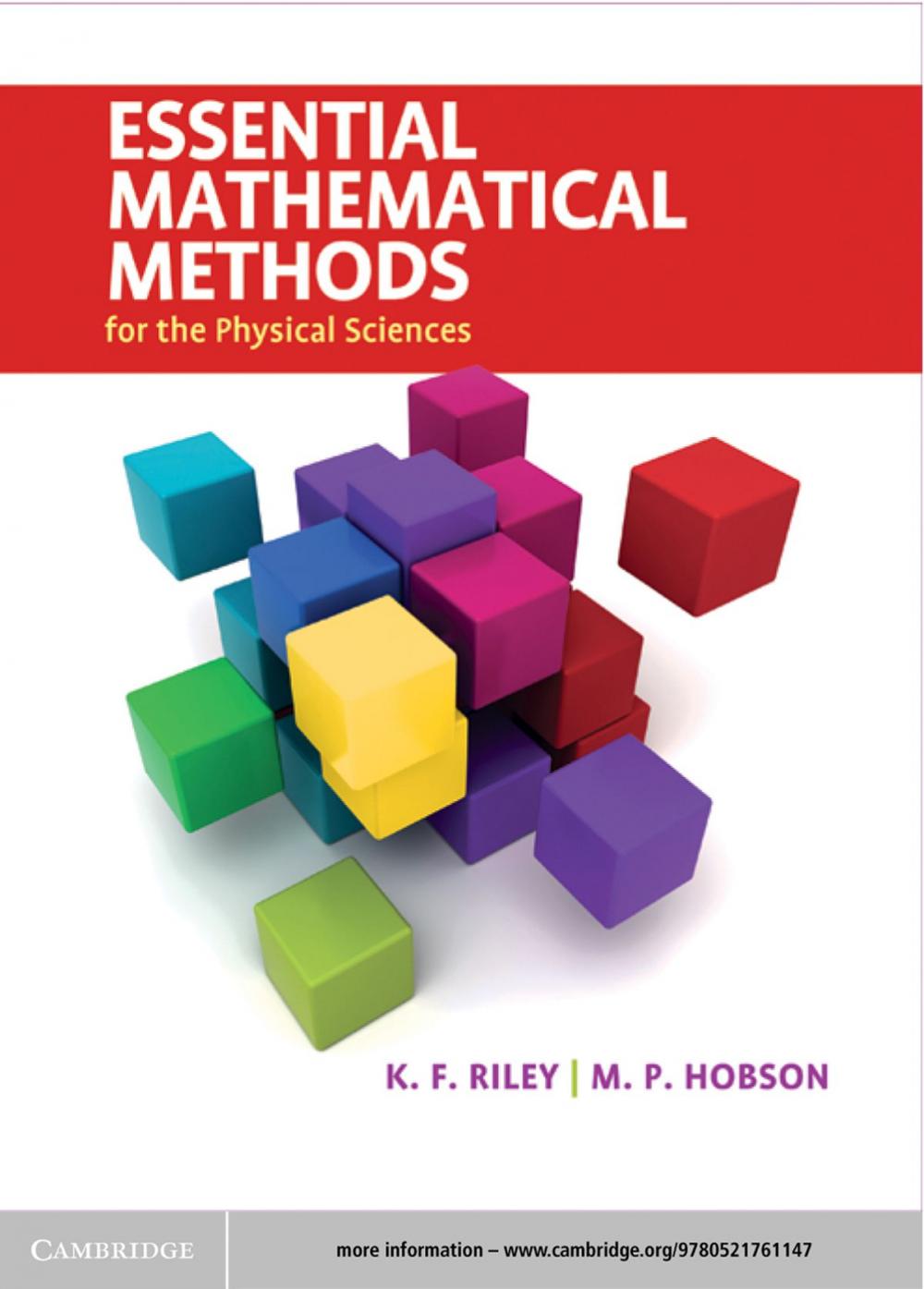 Big bigCover of Essential Mathematical Methods for the Physical Sciences