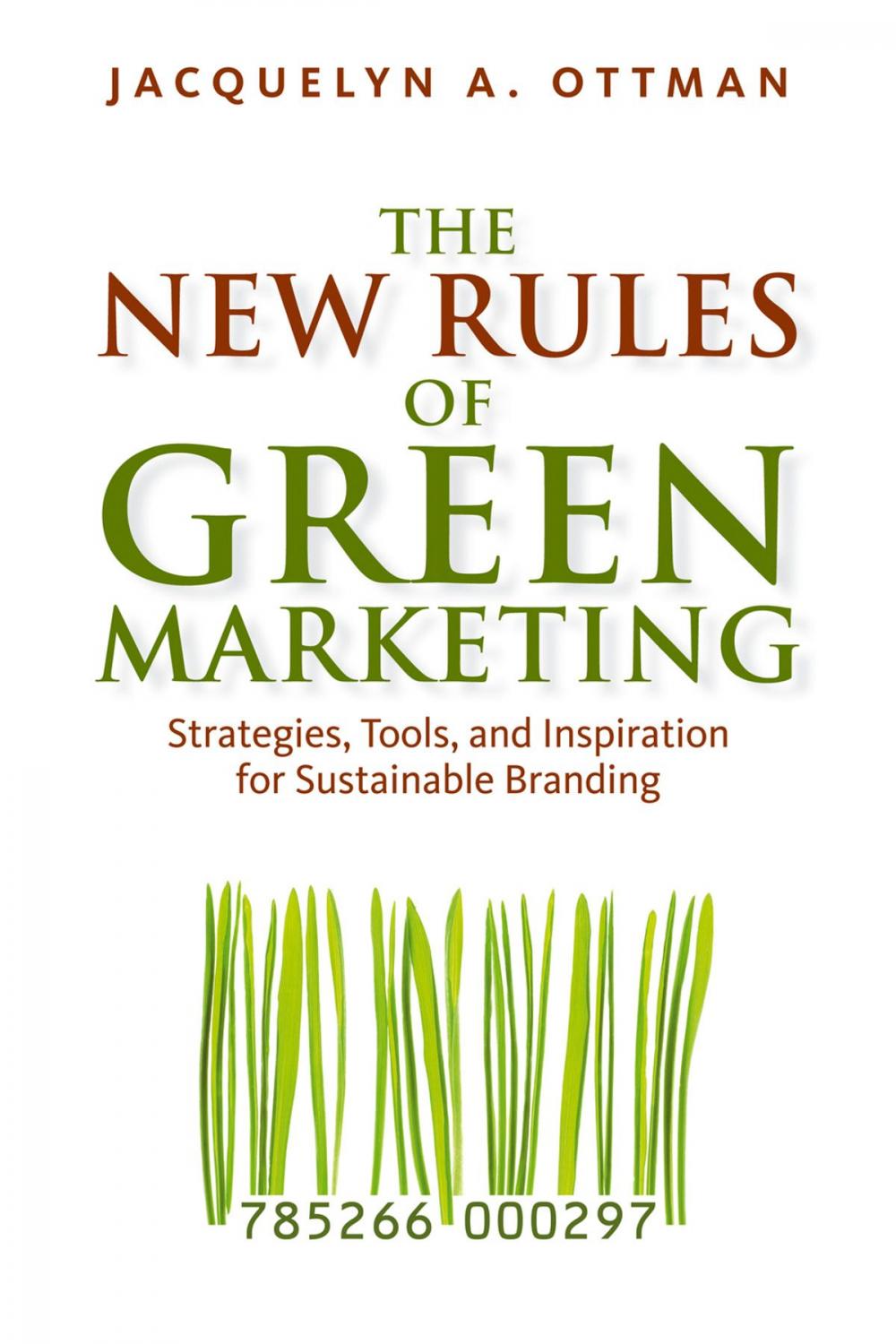 Big bigCover of The New Rules of Green Marketing