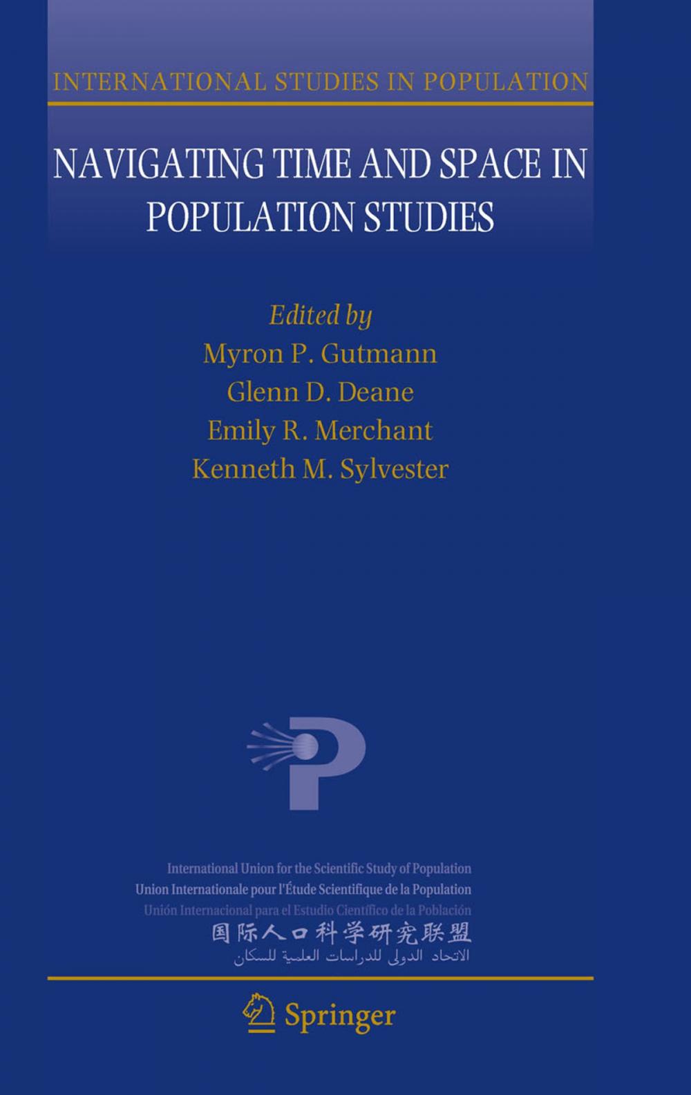 Big bigCover of Navigating Time and Space in Population Studies