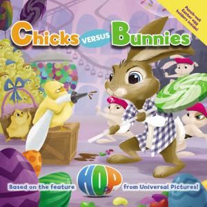 Cover of the book Hop: Chicks Versus Bunnies by Matt Christopher