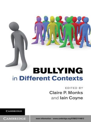 Cover of the book Bullying in Different Contexts by Clyde Croft, SC, Christopher Kee, Jeff Waincymer