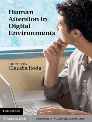 Cover of the book Human Attention in Digital Environments by Howard L. Reiter, Jeffrey M.  Stonecash