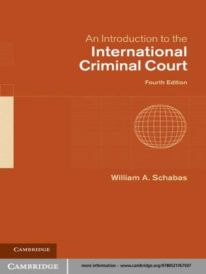 Cover of the book An Introduction to the International Criminal Court by 