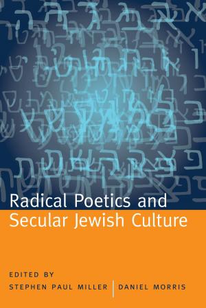 Book cover of Radical Poetics and Secular Jewish Culture