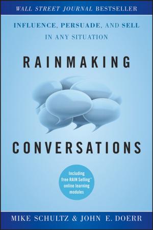 Book cover of Rainmaking Conversations