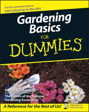 Cover of the book Gardening Basics For Dummies by Pranay Gupta, Sven R. Skallsjo, Bing Li