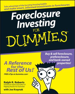 Book cover of Foreclosure Investing For Dummies