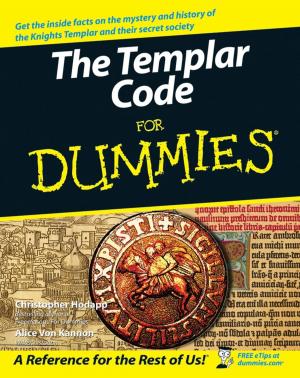 Cover of the book The Templar Code For Dummies by Virgil Cristian Lenoir