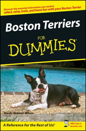 Cover of the book Boston Terriers For Dummies by Seena Sharp