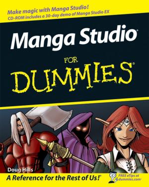 Cover of the book Manga Studio For Dummies by Audrey Pavia, Kate Gentry-Running