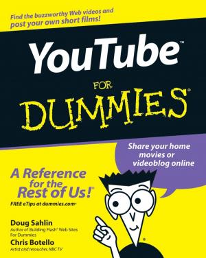 Cover of the book YouTube For Dummies by Nicholas Sobin