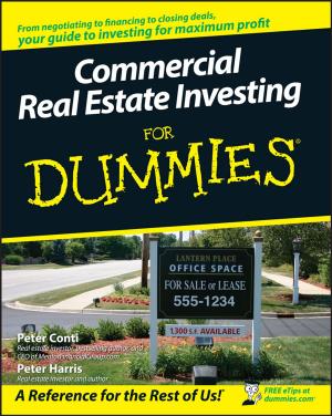 Cover of the book Commercial Real Estate Investing For Dummies by Heather McDonald-Blumer MD, Ian Blumer