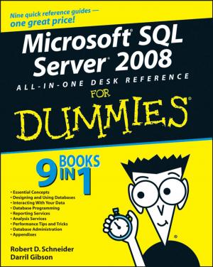 Cover of the book Microsoft SQL Server 2008 All-in-One Desk Reference For Dummies by Amy Lupold Bair