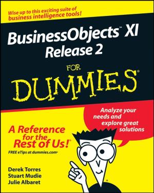 Cover of the book BusinessObjects XI Release 2 For Dummies by Constantin Corduneanu, Yizeng Li, Mehran Mahdavi