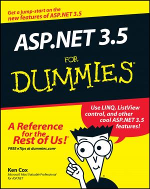 Cover of the book ASP.NET 3.5 For Dummies by Kirsty Forrest, Judy McKimm, Simon Edgar