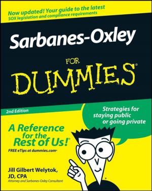 Cover of the book Sarbanes-Oxley For Dummies by Chung Chow Chan, Herman Lam, Xue-Ming Zhang