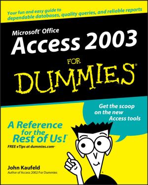 Cover of the book Access 2003 For Dummies by David Shelters