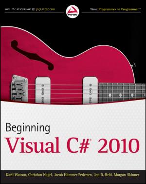 Book cover of Beginning Visual C# 2010