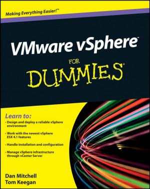Cover of the book VMware vSphere For Dummies by Paul McGreevy, Janne Winther Christensen, Uta König von Borstel, Andrew McLean