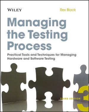 Cover of the book Managing the Testing Process by Dane Cameron