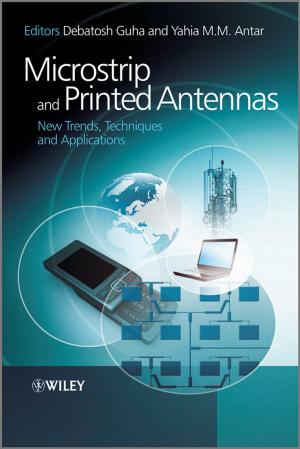 Cover of the book Microstrip and Printed Antennas by Zhen-Guo Wang