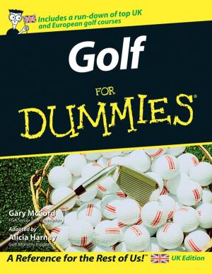 Cover of the book Golf For Dummies by Gary Robert Muschla, Judith A. Muschla, Erin Muschla