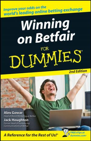 Cover of the book Winning on Betfair For Dummies by Sean D. Casterline, Robert G. Yetman Jr.