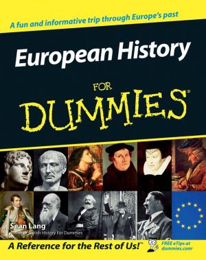 Cover of the book European History for Dummies by Nicholas Sobin