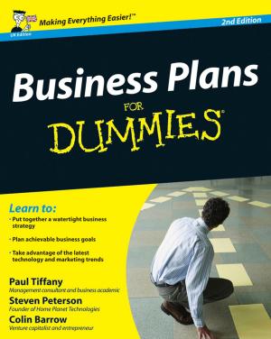 Cover of the book Business Plans For Dummies by Les Back, Andy Bennett, Laura Desfor Edles, Margaret Gibson, David Inglis, Ron Jacobs, Ian Woodward