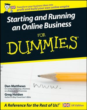 Book cover of Starting and Running an Online Business For Dummies