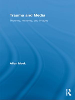 Cover of the book Trauma and Media by Sasha Budhrani