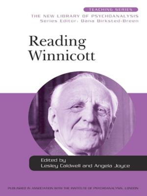 Cover of the book Reading Winnicott by Wolfgang Schneider, Michael Pressley