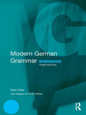 Book cover of Modern German Grammar Workbook