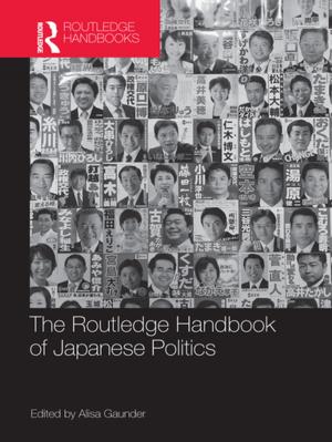 Cover of the book The Routledge Handbook of Japanese Politics by Bent Nielsen