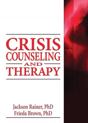 Book cover of Crisis Counseling and Therapy
