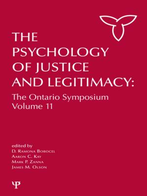 Cover of the book The Psychology of Justice and Legitimacy by 