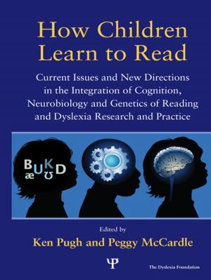 Cover of the book How Children Learn to Read by Kerry Napuk, Eddie Palmer