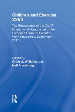 Cover of the book Children and Exercise XXVII by Encarnación Gutiérrez-Rodríguez