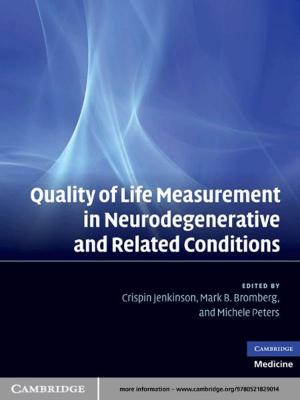 Cover of the book Quality of Life Measurement in Neurodegenerative and Related Conditions by Brian Bercusson