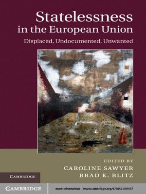 Cover of the book Statelessness in the European Union by Hrvoje Tkalčić