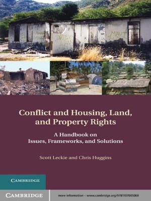 Cover of the book Conflict and Housing, Land and Property Rights by Peter Maxwell Davies