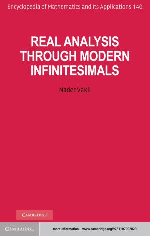 Cover of the book Real Analysis through Modern Infinitesimals by Vedi R. Hadiz
