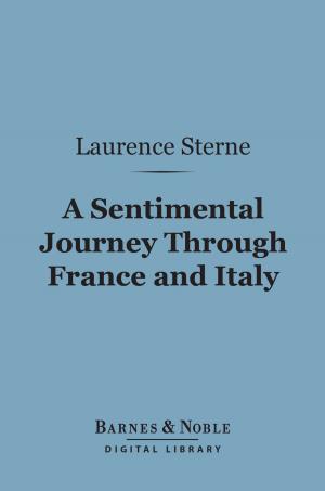 Book cover of A Sentimental Journey Through France and Italy (Barnes & Noble Digital Library)