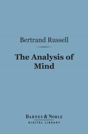 Cover of the book The Analysis of Mind (Barnes & Noble Digital Library) by Sarah Orne Jewett