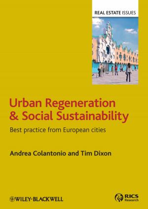 Book cover of Urban Regeneration and Social Sustainability