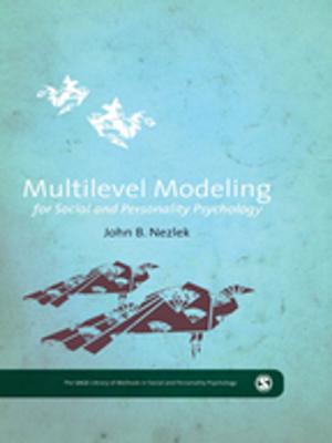 Cover of the book Multilevel Modeling for Social and Personality Psychology by Rosanne Knox, Professor Mick Cooper