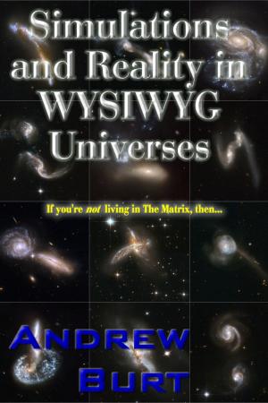 Cover of Simulations and Reality in WYSIWYG Universes